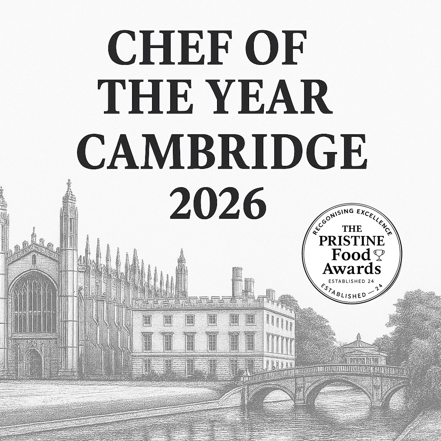 Cambridge Chef of the year 2026